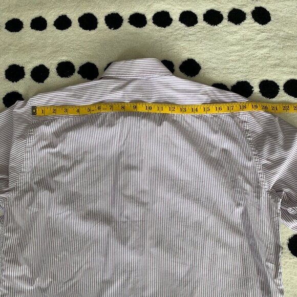 Canali 1934 Designer Striped Dress Shirt - Picture 9 of 13